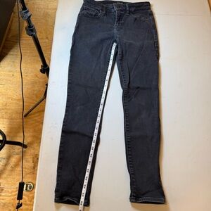 Lucky Brand Women's Black Stella Skinny Jeans Size 0/25